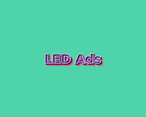 LED ads