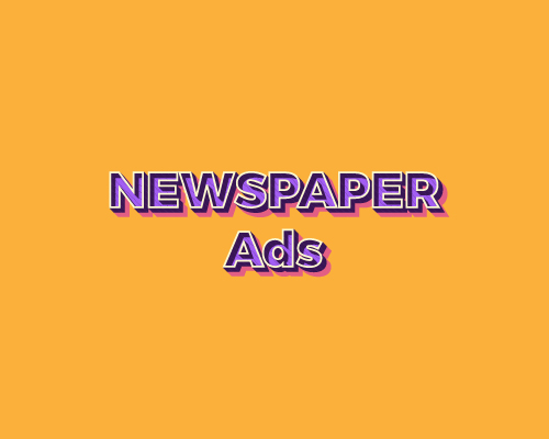 newspaper ads